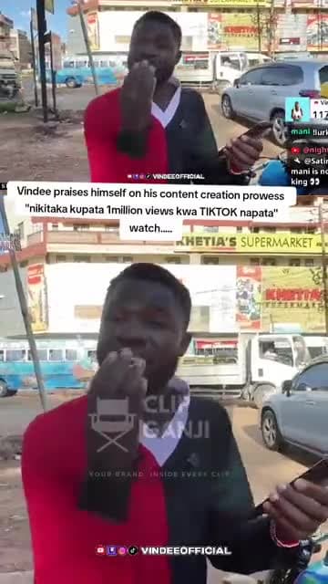 Vertical clip by a Kenyan creator